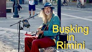 Busking in Rimini - ‘Shoot You Mama’ new song