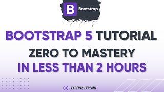 Bootstrap 5 Full Course 2023 Bootstrap zero to Mastery  Bootstrap Full Tutorial