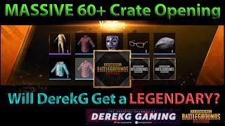 Massive 6000UC 60+ Crate Opening Video - Epic Halloween Loot??  PUBG Mobile with DerekG