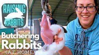 Raising Meat Rabbits Part 5 Seamless Rabbit Butchering at Home