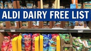 Aldi Dairy Free Foods List