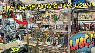 I Found an AWESOME New Comic and Collectible Shop… that Intentionally Prices their Comic Books LOW?