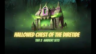 HALLOWED CHEST OF THE DIRETIDE TIER 2 AMBIENT SETS  DIRETIDE 2020