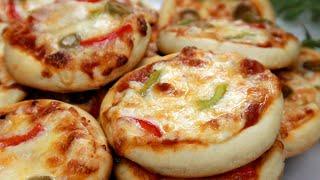 ميني بيتزا بهذه الطريقة الروعة ستغنيكم عن أي طريقة أخرى تعرفوها Mini Pizza in an Amazing way