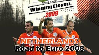 PS2 PES 2009 Netherlands All Goals in Euro 2008