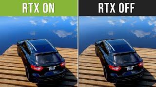 Forza Horizon 5 RTX ON vs. OFF