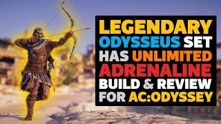 Legendary Odysseus Set Has UNLIMITED Adrenaline for AC Odyssey
