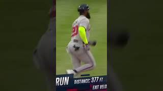 Ozuna from the Braves is good at baseball