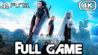 CRISIS CORE FINAL FANTASY VII REUNION Gameplay Walkthrough FULL GAME 4K 60FPS No Commentary