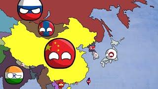 History of China and Its Neighbours in Countryballs 1900-2020