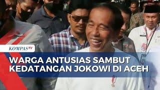 Kunjungan ke Aceh Jokowi Datangi Pasar Tradisional Cek Harga Kebutuhan Pokok