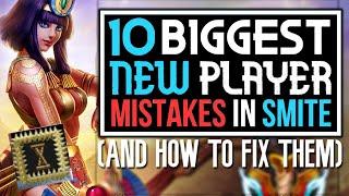 Top 10 Biggest Beginner MISTAKES & How To Fix Them  SMITE