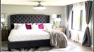 Master Bedroom REVEAL  How to Decorate A Master Bedroom  Master Bedroom Tour  FIRST Time on YT