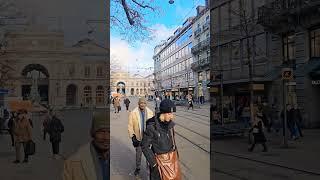 watch part2 for night view Zurich main street #switzerland #indiansinswitzerland #indianinzurich