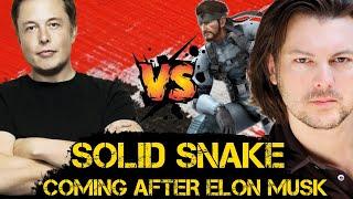 Solid Snake VA Threatens Elon Musk If Trump Returns To Twitter No More Tesla