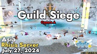 Guild Siege Rhisis Server July 27 2024 Camera A  Flyff Universe