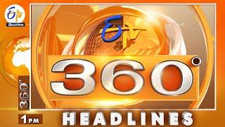 1 PM  24th June 2024  ETV 360  News Headlines  ETV Telangana