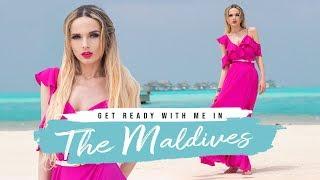 GET READY WITH ME IN THE MALDIVES  MyPaleSkin