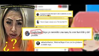 GLORIANOS TROLLEAN A NAYA FACIL #UnTechoParaLaTiaGloria SKYNORIO