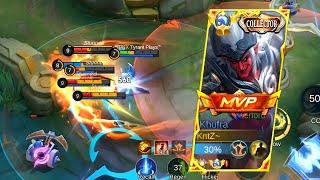 NEW KHUFRA BEST ROTATION FOR SOLO RANK  KHUFRA GAMEPLAY BEST BUILD 2024  MLBB KNTZ