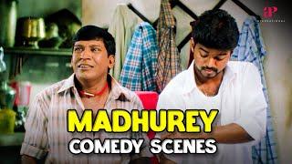 மதுர மேல குதிர ஏறுறது யாரு?  Madhurey Comedy Scenes  Vijay  Sonia Agarwal  Vadivelu