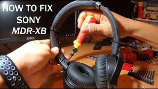 How to fix hack Headphones SONY XB650BT  XB550BT MDR-XB950BT-B1 - broken hinge