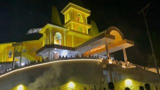 Indahnya Gereja St Petrus & Paulus Waikabubak di malam hari