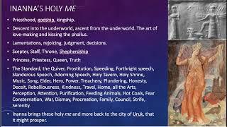 Mythology of Inanna   Queen of Heaven and Earth