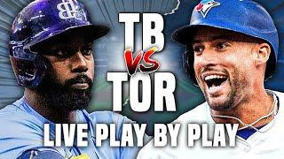 TORONTO BLUE JAYS vs. TAMPA BAY RAYS - LIVE Play By PlayReaction July 24 2024