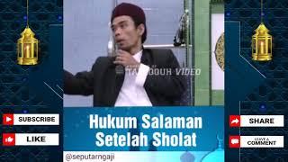 HUKUM SALAMAN SETELAH SHOLAT