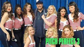 Pitch Perfect Cast Singing & Dancing in The Studio - Pitch Perfect 3 Behind The Scenes