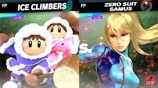 Super Smash Bros Ultimate Amiibo Fights 6pm Poll Ice Climbers vs Zero Suit