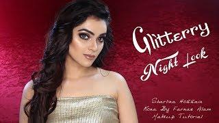 Glittery Night Look I Sharlina Hossain I Kona By Farnaz Alam  Makeup Tutorial