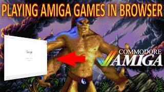 How to Play Amiga Games in a Browser on any OS 2022