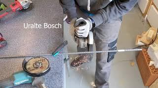 Bosch vs. Makita Greenworks und Einhell Winkelschleifer 10 mm Rundstahl