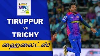 Tamil Highlights IDream Tiruppur Tamizhans vs Ba11sy Trichy  TNPL