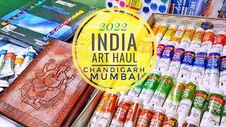 India Art Supply Haul 2022 - Mumbai & Chandigarh