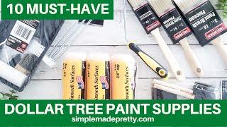 Top 10 Dollar Tree Painting Supplies - Dollar Tree Home Improvement Supplies