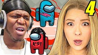 Sidemen Among Us Vs MrBeast Reaction