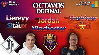 King of the Desert 5 - Vinchester  TheViper  Liereyy  Jordan OCTAVOS DE FINAL - Host @MembTV_