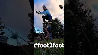 Foot to Foot in the park #acroyoga #f2f #height