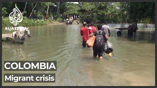 Colombia US-bound migrants begin dangerous journey through border jungle