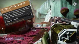 How to progress Ritual of the Season triumph - Destiny 2  Season of the Seraph - 19