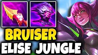 Rank 1 Elise Shows You How to Play JAKSHO ELISE JUNGLE ULTIMATE TEAMFIGHT BUILD