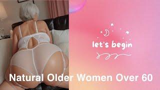 Elegance of lingerie  and seductive stockings of older women  Luxury & Epic #beauty #style