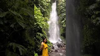 Secret waterfall in Lombok @WonderfulIndonesiaOfficial #lombokisland #travel #waterfallhike