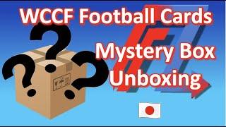 Mystery Box Opening Football Trading Cards Footista Zone WCCF