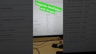 Integrate DataTables with Drupal @DrupalAssociation #drupal