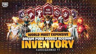 World Most Expensive & Dream PUBG MOBILE Account Inventory   FAROOQAHMADYT 