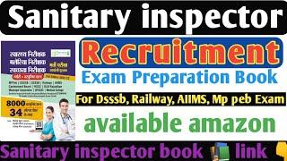 Sanitary inspector book mp peb Exam Preparation Amazon Order step by step  Health Inspector book